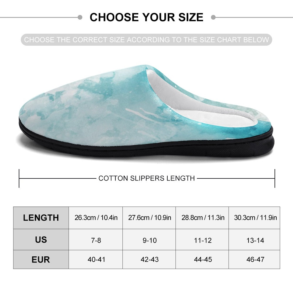 Cotton slippers