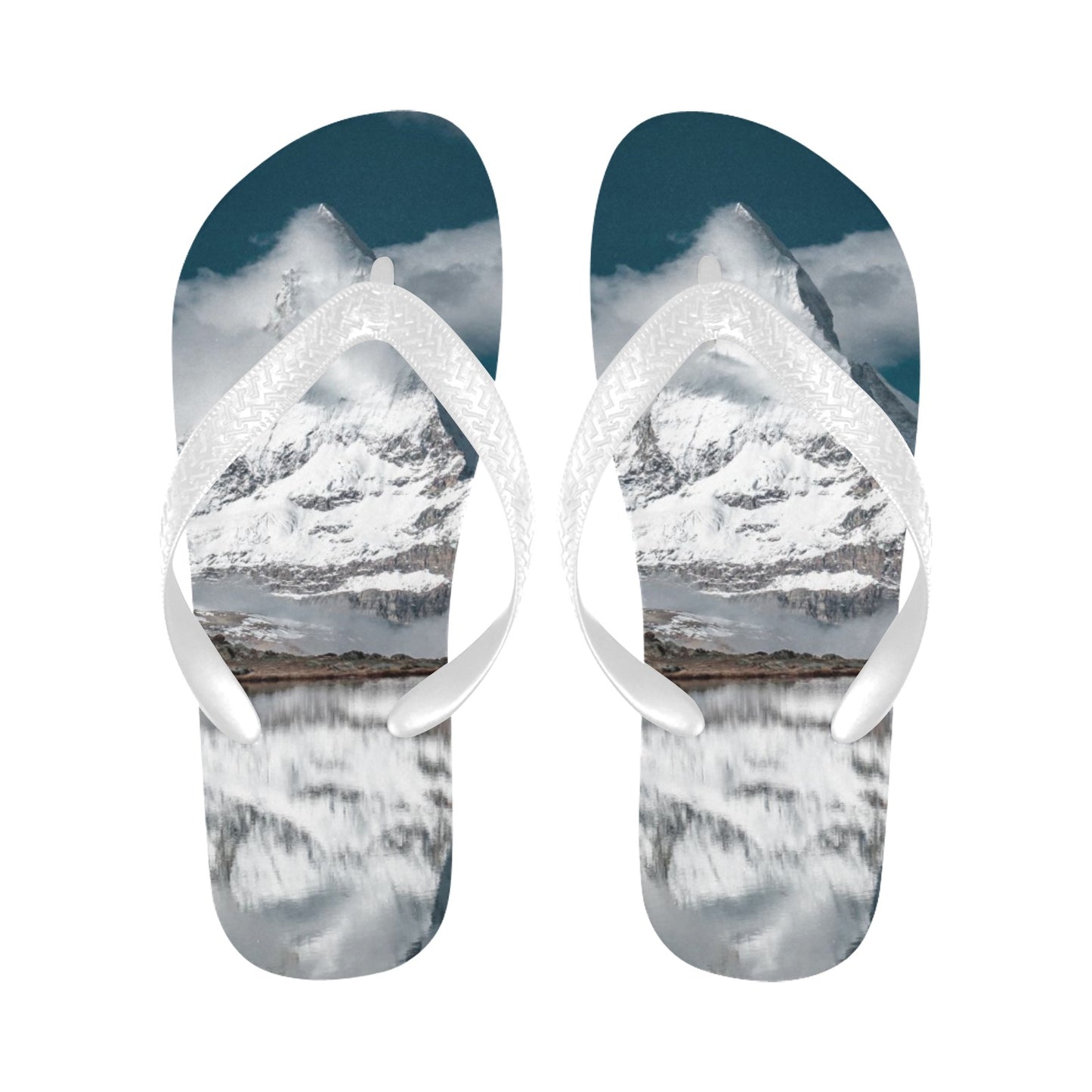 Unisex Art Flip Flops